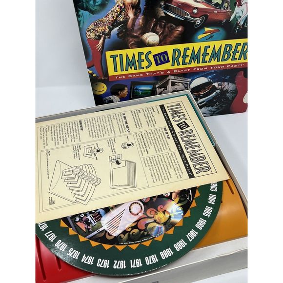 TIMES to REMEMBER: The Board Game That's Blast From Past - Vintage 1991 Complete - Picture 2 of 5